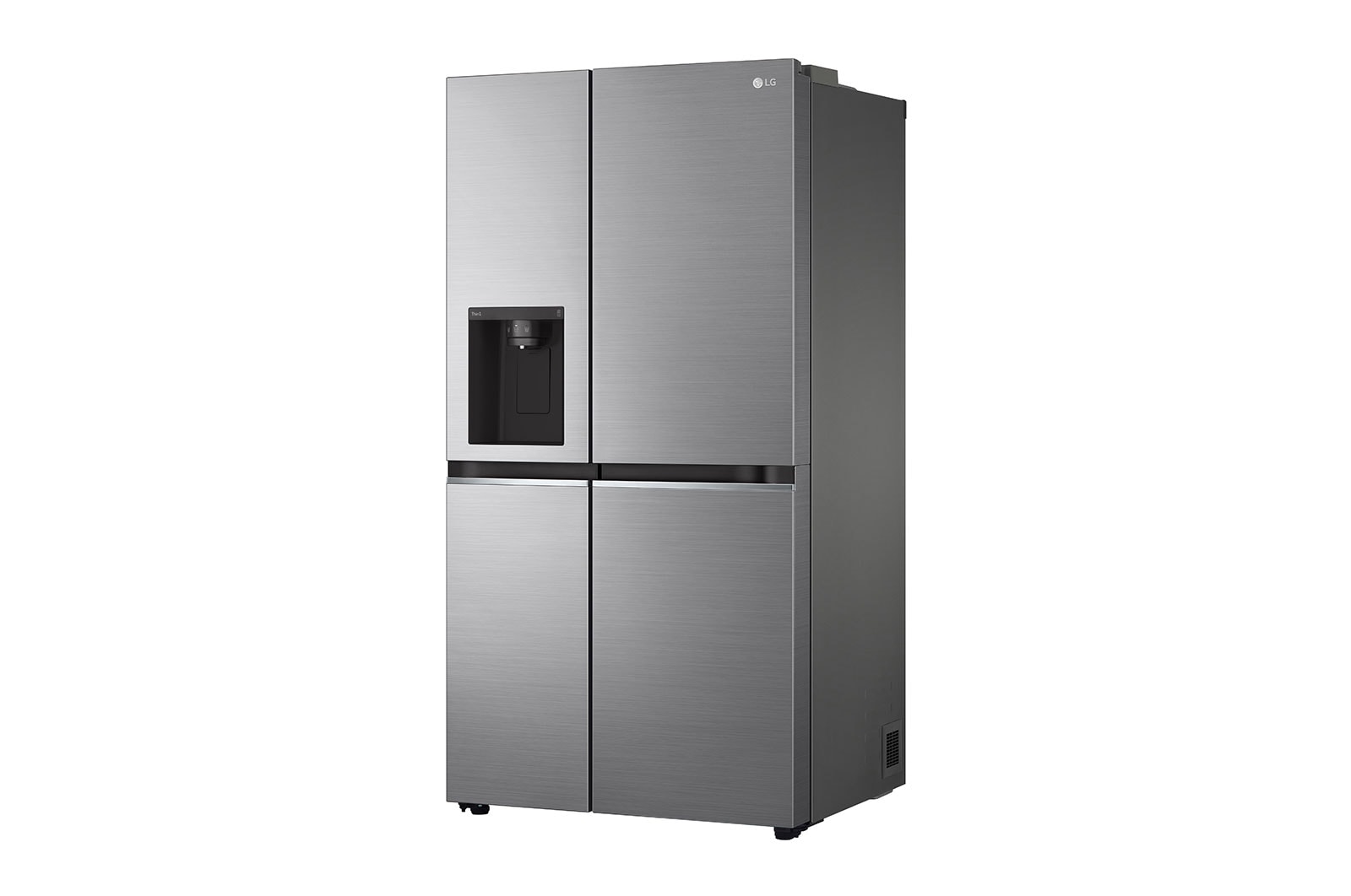 LG 635L American Style Fridge Freezer Shiny Steel Water & Ice Dispenser, GSLA81PZLF