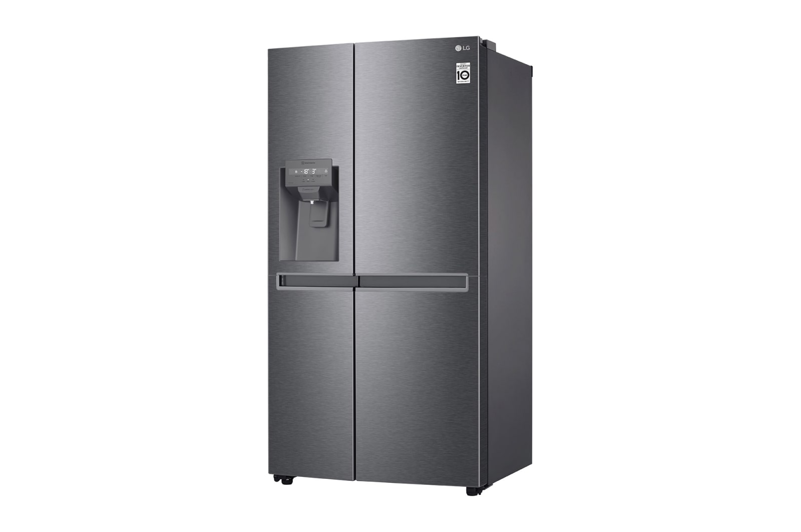 LG 635L American Style Fridge Freezer Dark Graphite Water & Ice Dispenser, GSLD50DSXM