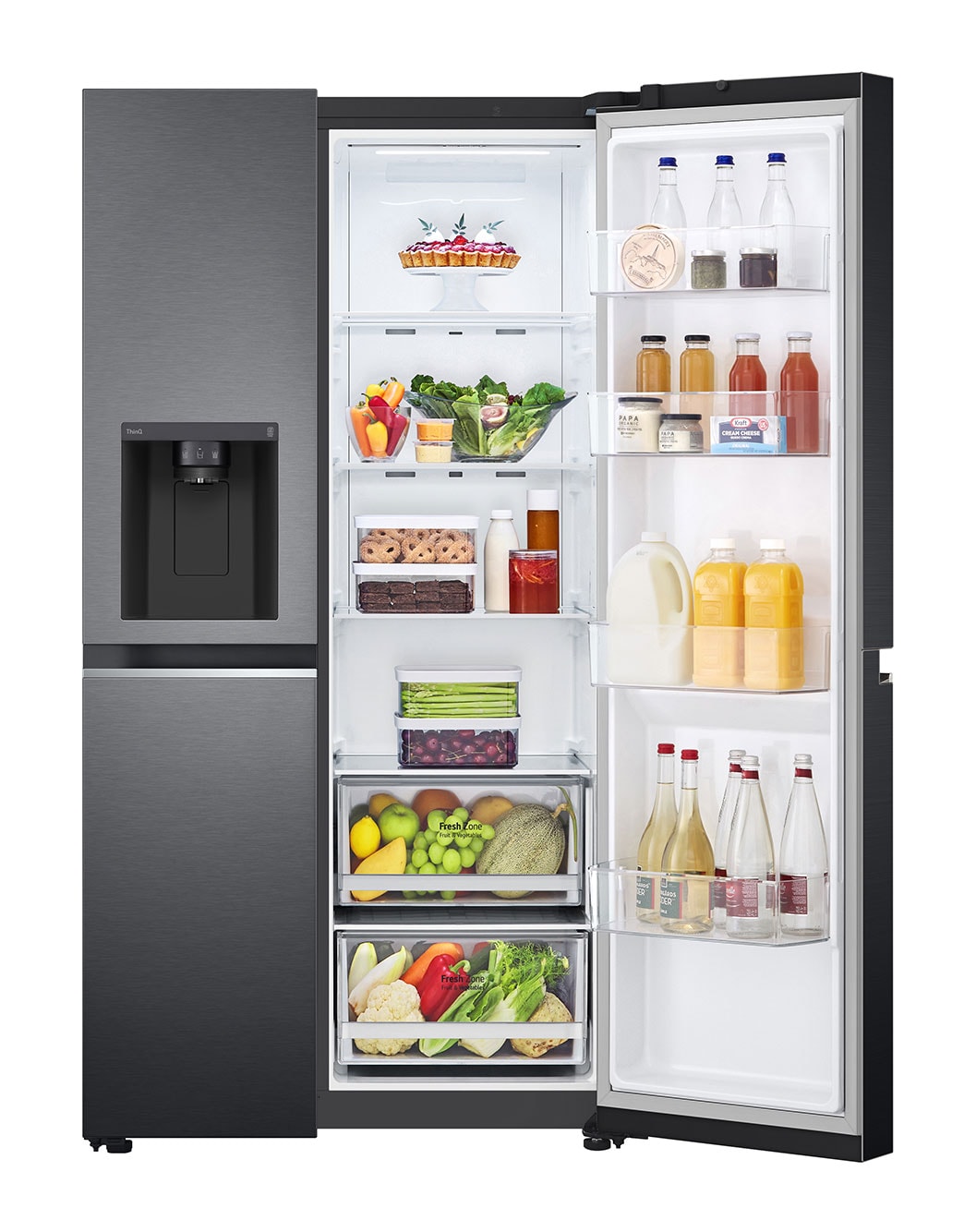 635L American Style Fridge Freezer - GSLV70MCTF | LG UK