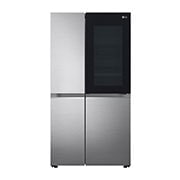 LG InstaView Door-in-Door | American Style Fridge Freezer | 655L | WiFi connected | Shiny Steel, GSQV90PZAE