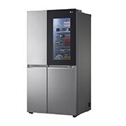 LG InstaView Door-in-Door | American Style Fridge Freezer | 655L | WiFi connected | Shiny Steel, GSQV90PZAE