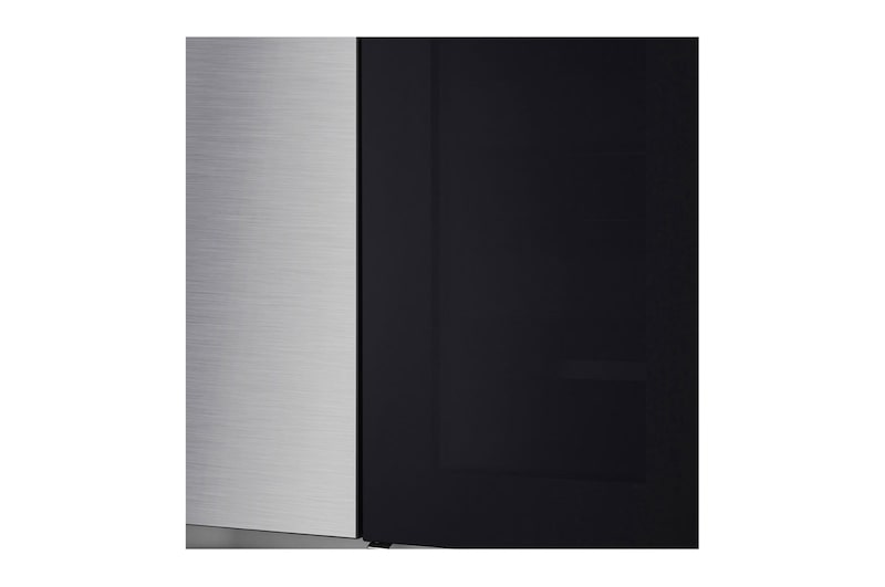 LG 655L InstaView™ American Style Fridge Freezer Total No Frost, Shiny Steel, GSQV90PZAE