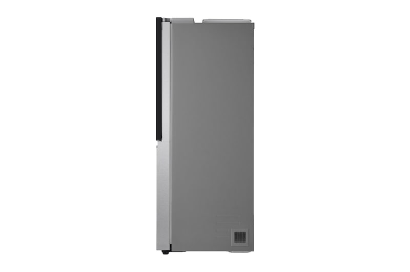 LG 655L InstaView™ American Style Fridge Freezer Total No Frost, Shiny Steel, GSQV90PZAE