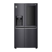 LG InstaView Door-in-Door™ GSX960MCCZ American style Fridge Freezer,  625L, Matte Black - F, GSX960MCCZ