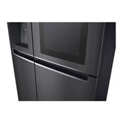 LG InstaView Door-in-Door™ GSX960MCCZ American style Fridge Freezer,  625L, Matte Black - F, GSX960MCCZ