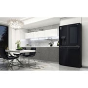 LG InstaView Door-in-Door™ GSX960MCCZ American style Fridge Freezer,  625L, Matte Black - F, GSX960MCCZ