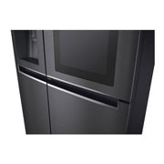 LG InstaView Door-in-Door™ GSX961MCCZ American style Fridge Freezer, 601L, Matte Black - F, GSX961MCCZ