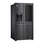 LG InstaView Door-in-Door™ GSX961MCCZ American style Fridge Freezer, 601L, Matte Black - F, GSX961MCCZ