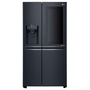 LG InstaView™ Door-in-Door® GSX961MTAZ American Style Fridge Freezer Matte Black, GSX961MTAZ