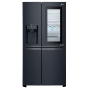 LG InstaView™ Door-in-Door® GSX961MTAZ American Style Fridge Freezer Matte Black, GSX961MTAZ