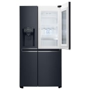 LG InstaView™ Door-in-Door® GSX961MTAZ American Style Fridge Freezer Matte Black, GSX961MTAZ