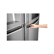 LG InstaView Door-in-Door™ GSX961NSVZ American style Fridge Freezer, 625L,  Premium Steel -F, GSX961NSVZ