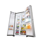 LG InstaView Door-in-Door™ GSX961NSVZ American style Fridge Freezer, 625L,  Premium Steel -F, GSX961NSVZ