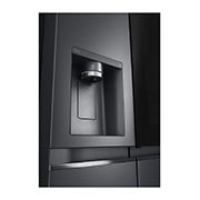 LG InstaView Door-in-Door | GSXV90MCDE | American Style Fridge Freezer | 635L | WiFi connected | Matte Black, GSXV90MCDE