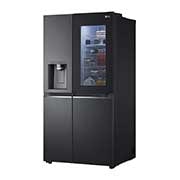 LG InstaView Door-in-Door | GSXV90MCDE | American Style Fridge Freezer | 635L | WiFi connected | Matte Black, GSXV90MCDE