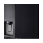 LG InstaView Door-in-Door | GSXV90MCDE | American Style Fridge Freezer | 635L | WiFi connected | Matte Black, GSXV90MCDE