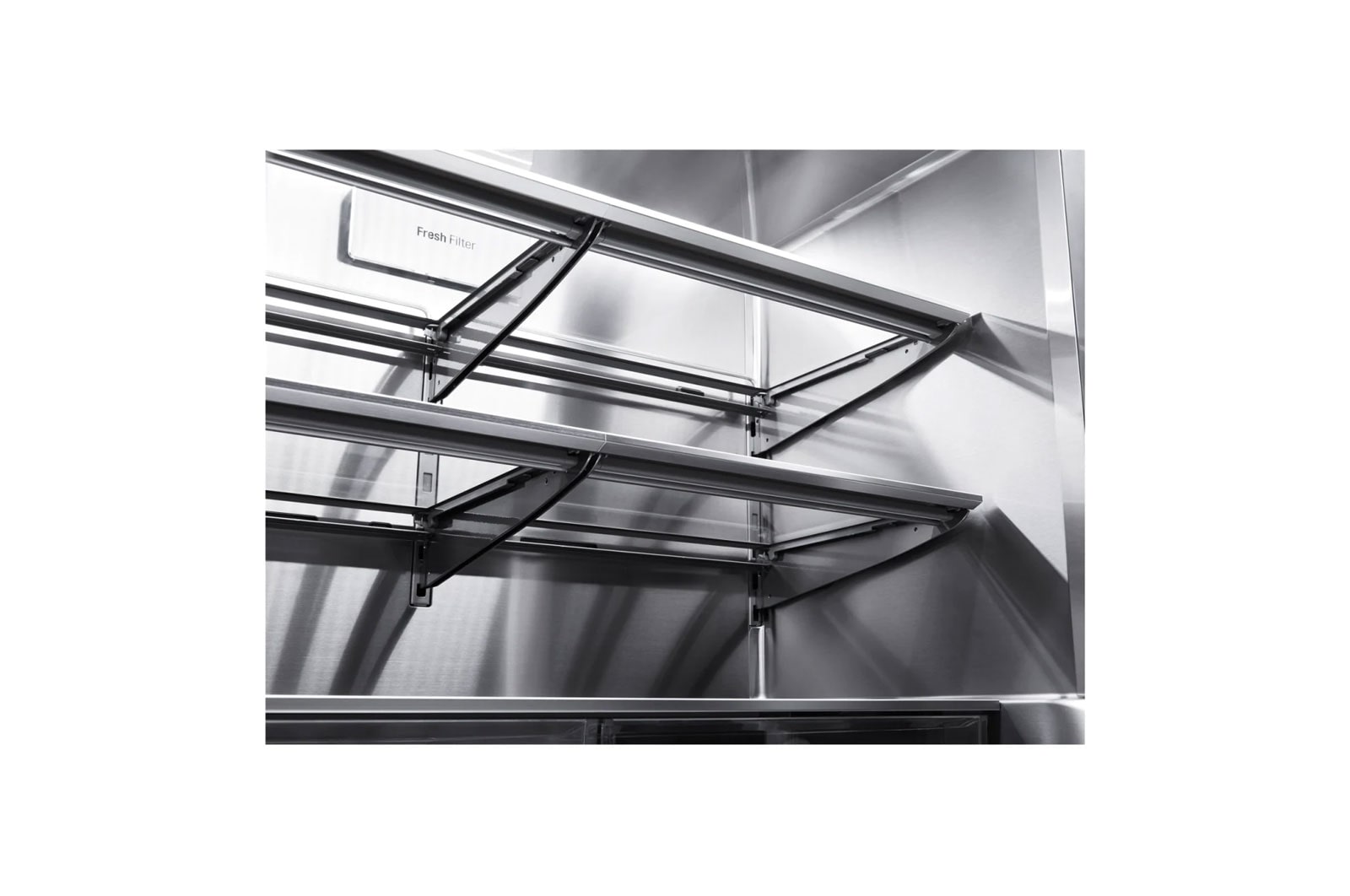 LG InstaView Door-in-Door | LSR100 | Multi-Door Fridge Freezer | 643L | WiFi Connected | Stainless Steel, LSR100