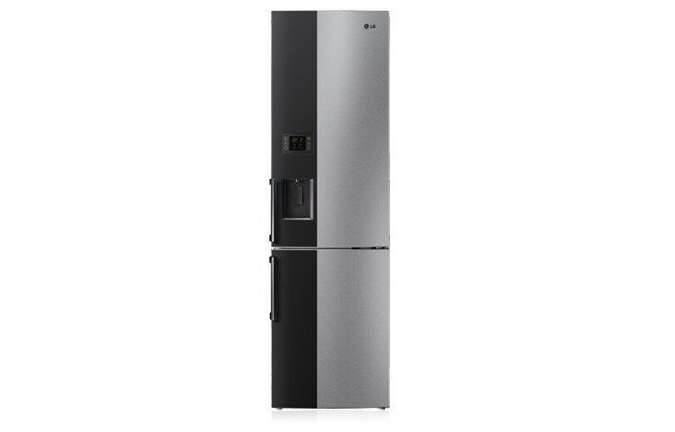 LG Combination Refrigerator/Freezer (Gross Capacity 423 Litres; Brushed Steel), GB7143A2PW1