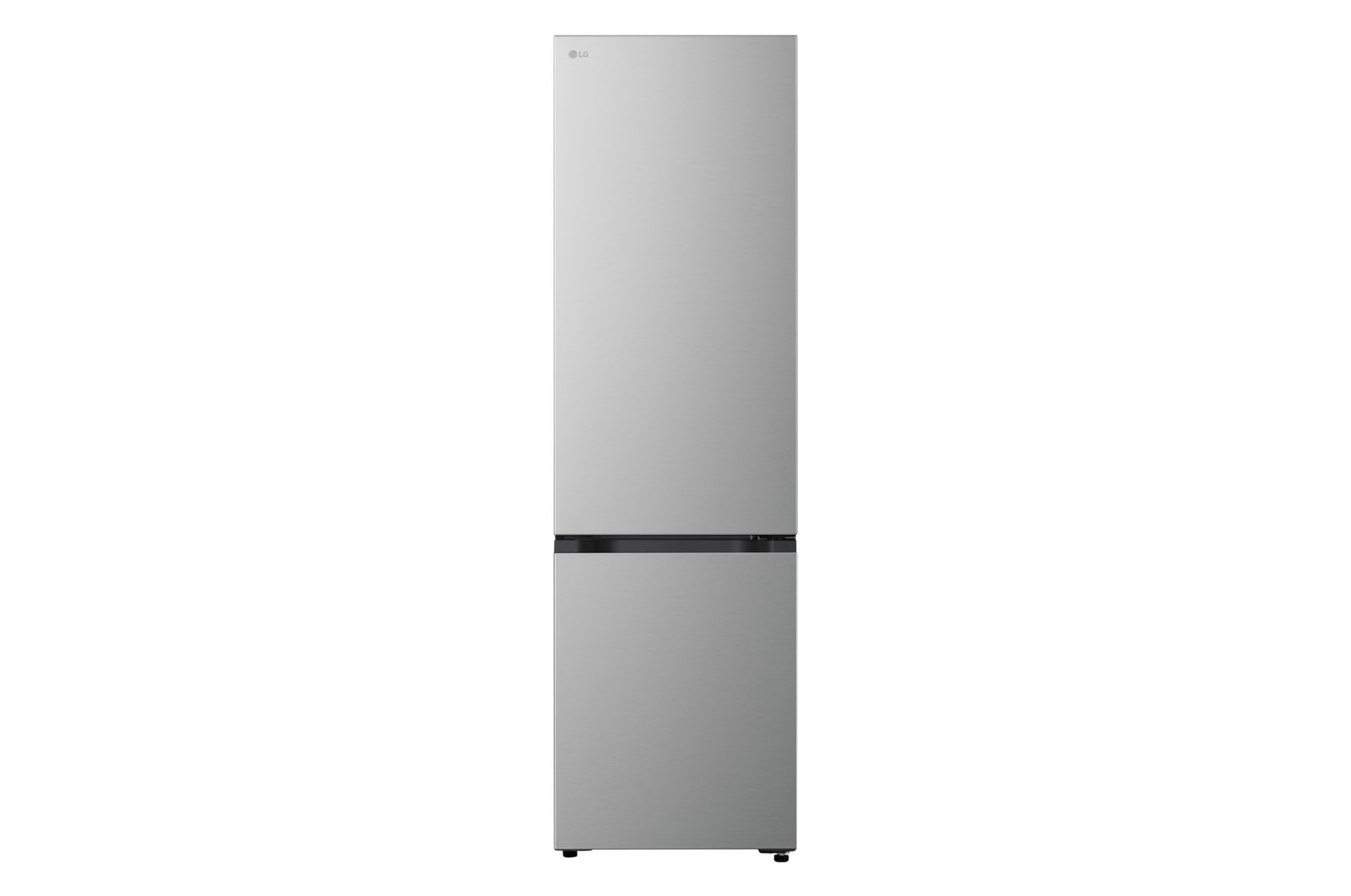 Front view of 333L Fridge Freezer, Prime Silver GBBSJ10EPY