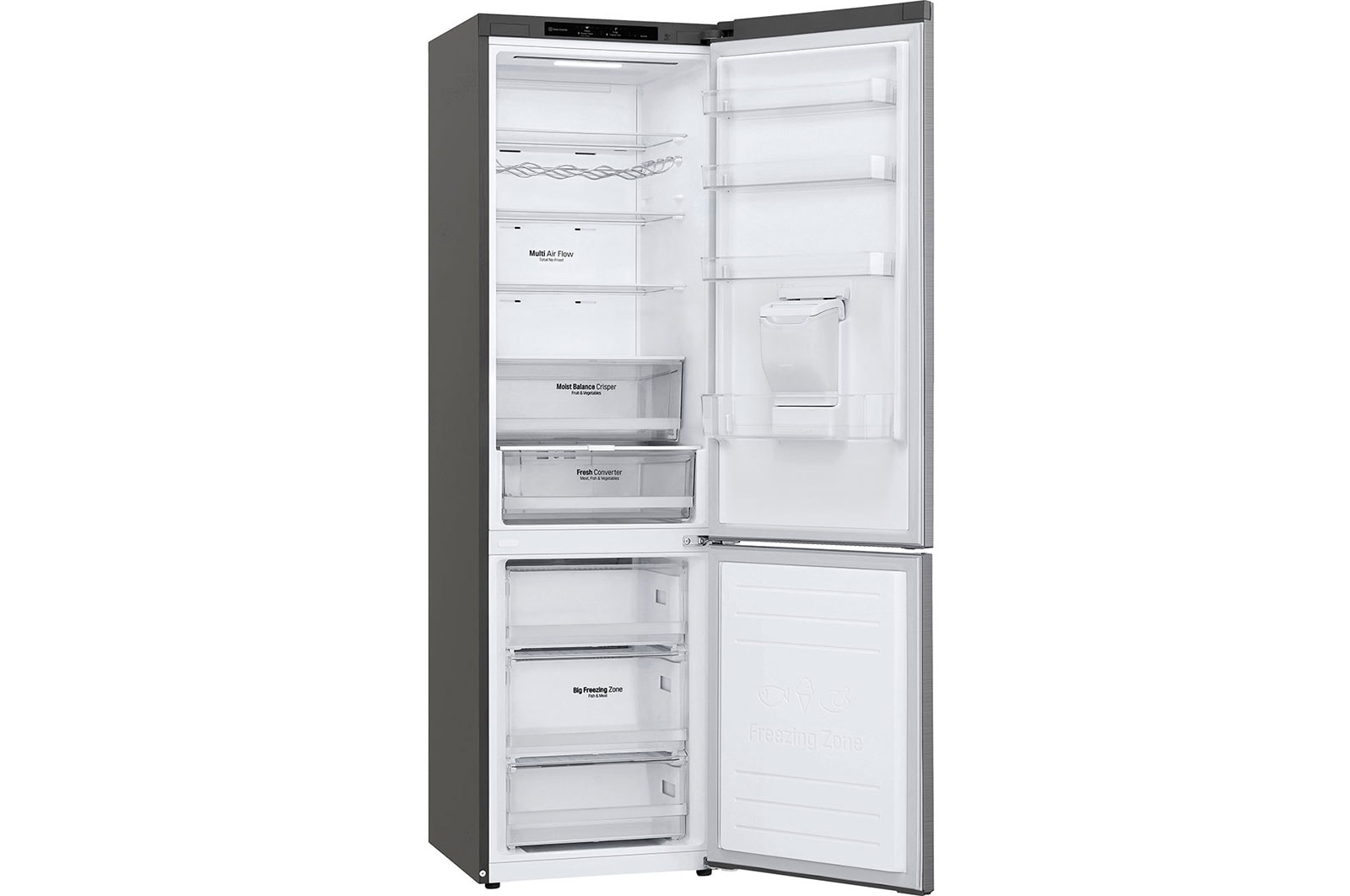 Left View door open without food