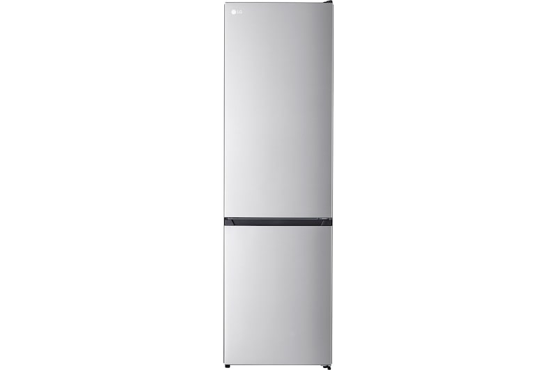 Front view of 336L Total No Frost (Frost Free) Tall Fridge Freezer Silver (GBM22HSADH)