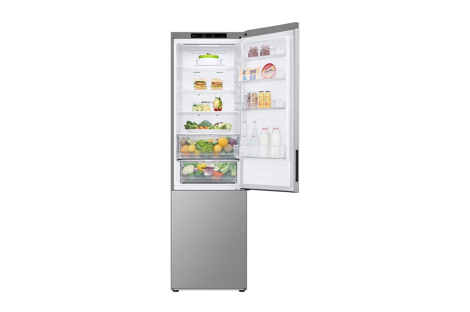 half open with foods