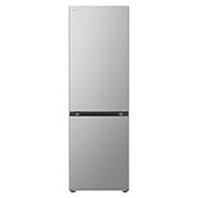 Front view of 344L NatureFRESH™ Tall Fridge Freezer Prime Silver (gbv3100dpy)
