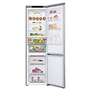 front view door open with food