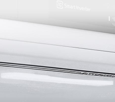 Close-up of soft LED lighting, effectively distributing light throughout the refrigerator and making it easy on the eyes.