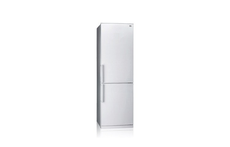 Front view of Combination Refrigerator/Freezer (Gross Capacity 322 Litres; Super White) GCB399BVCA