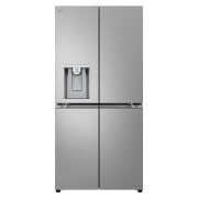 front view of 506L Multi Door Refrigerator Prime Silver - gml861pype