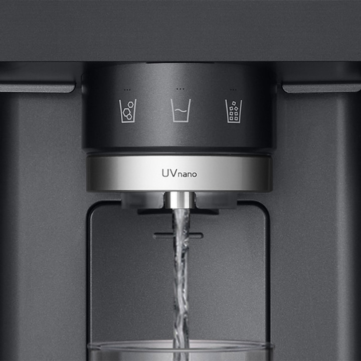 showcasing how LG uvnano feature works.