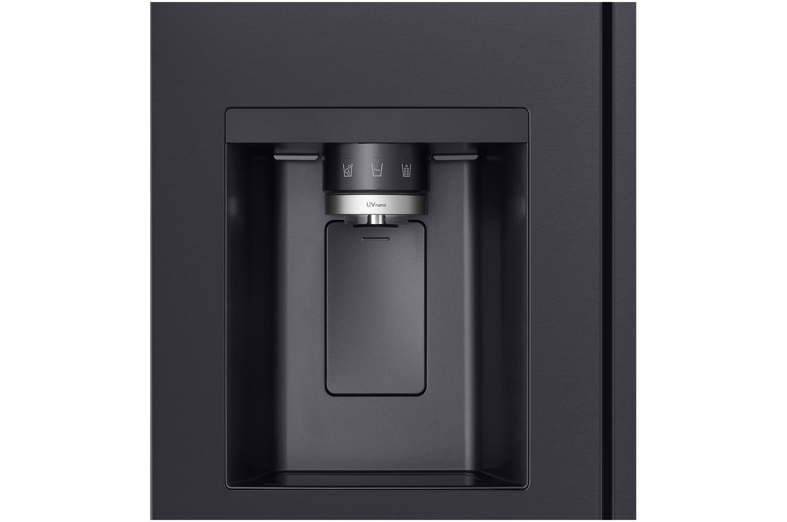 detailed veiw of dispenser