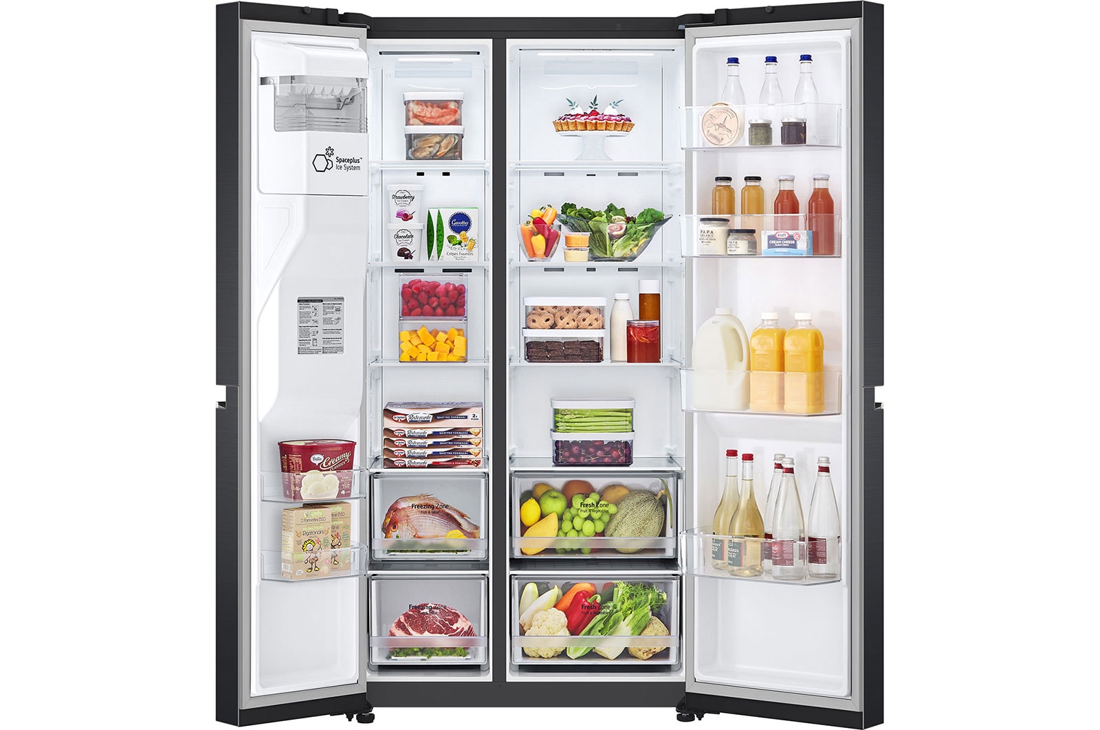 Front Open with Food