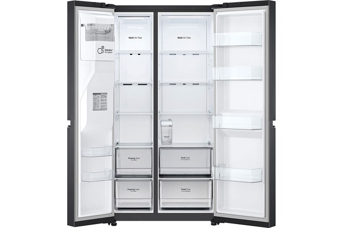 Front all door open without food