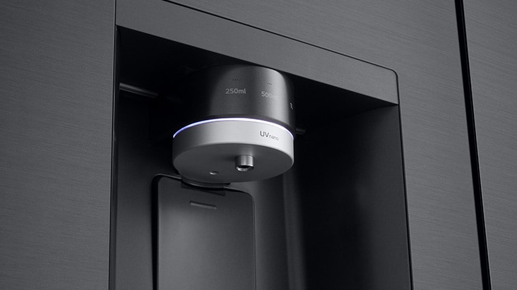 Fresh air from multi air flow circulates entire fridge part of lg multi door refrigerator.