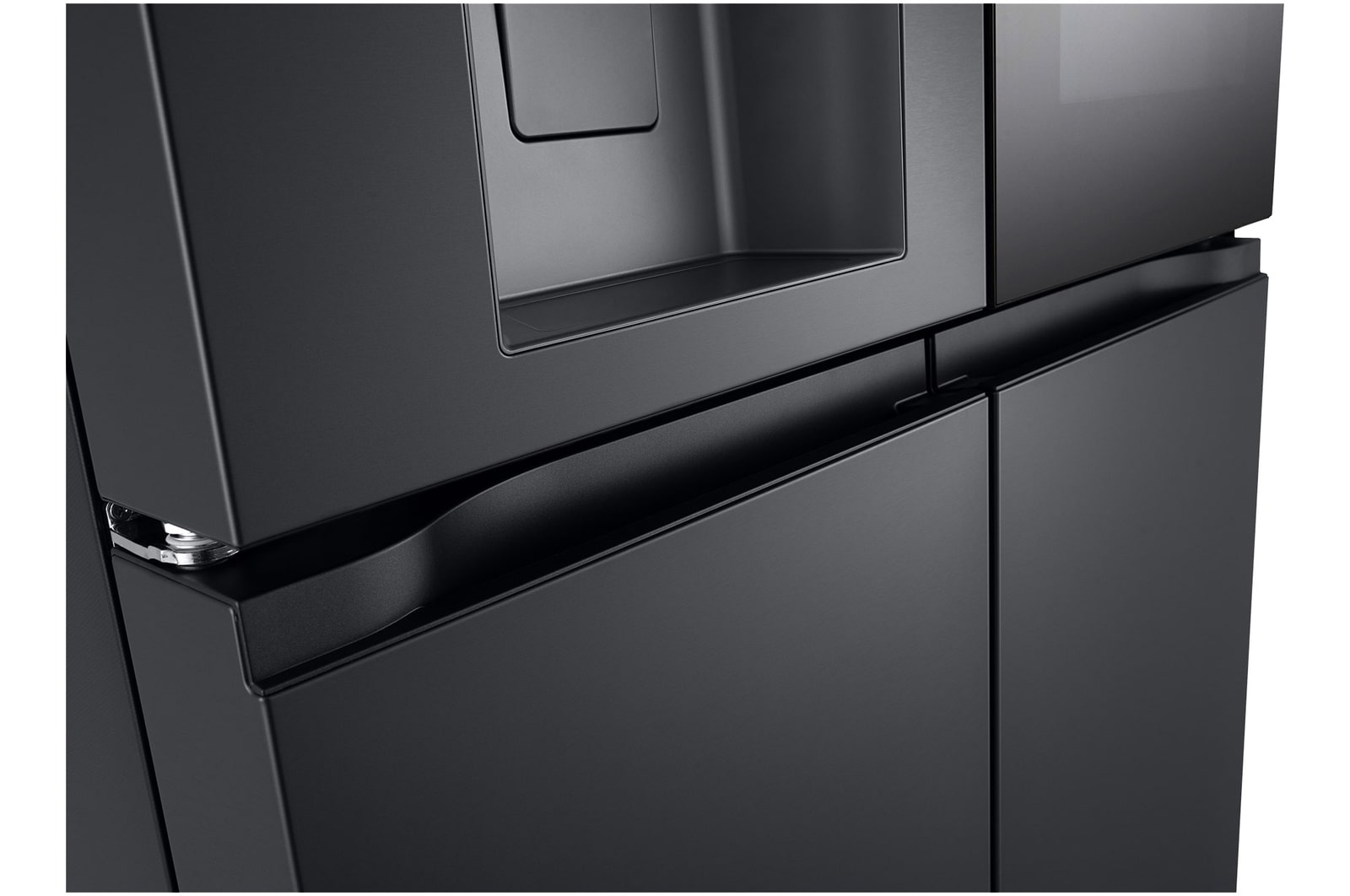 FRont view with Top door top with food