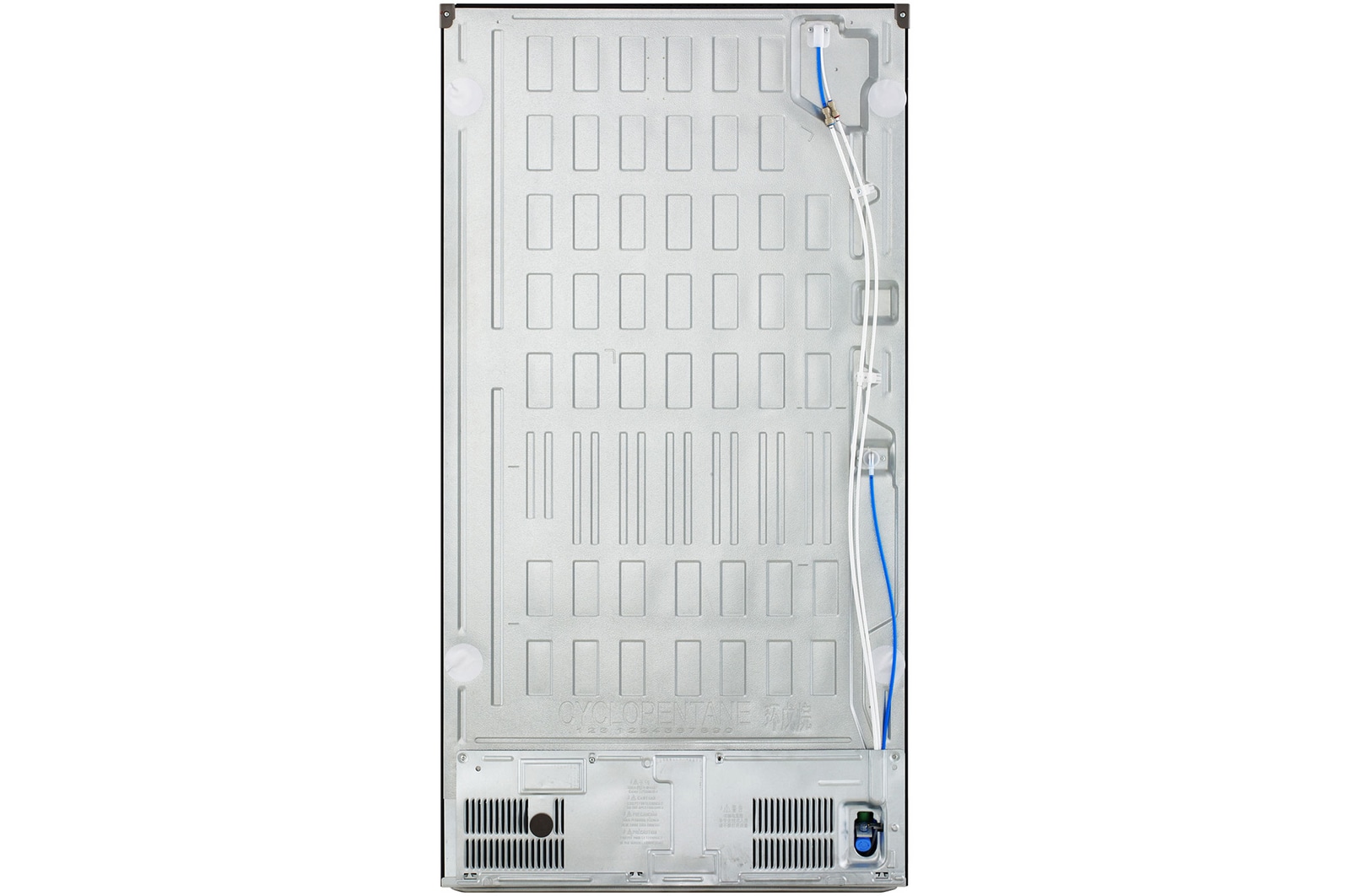 Front view 2 door open with food