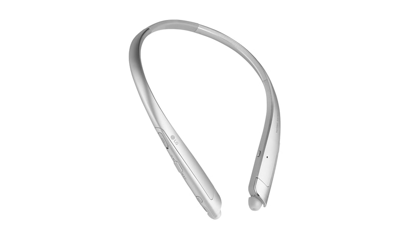 LG TONE Platinum Wearable Personal Speaker - Silver, HBS-1100