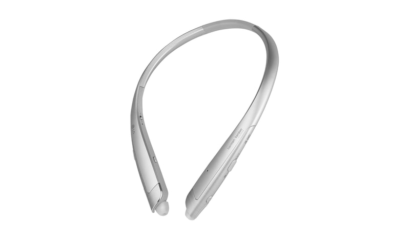 LG TONE Platinum Wearable Personal Speaker - Silver, HBS-1100