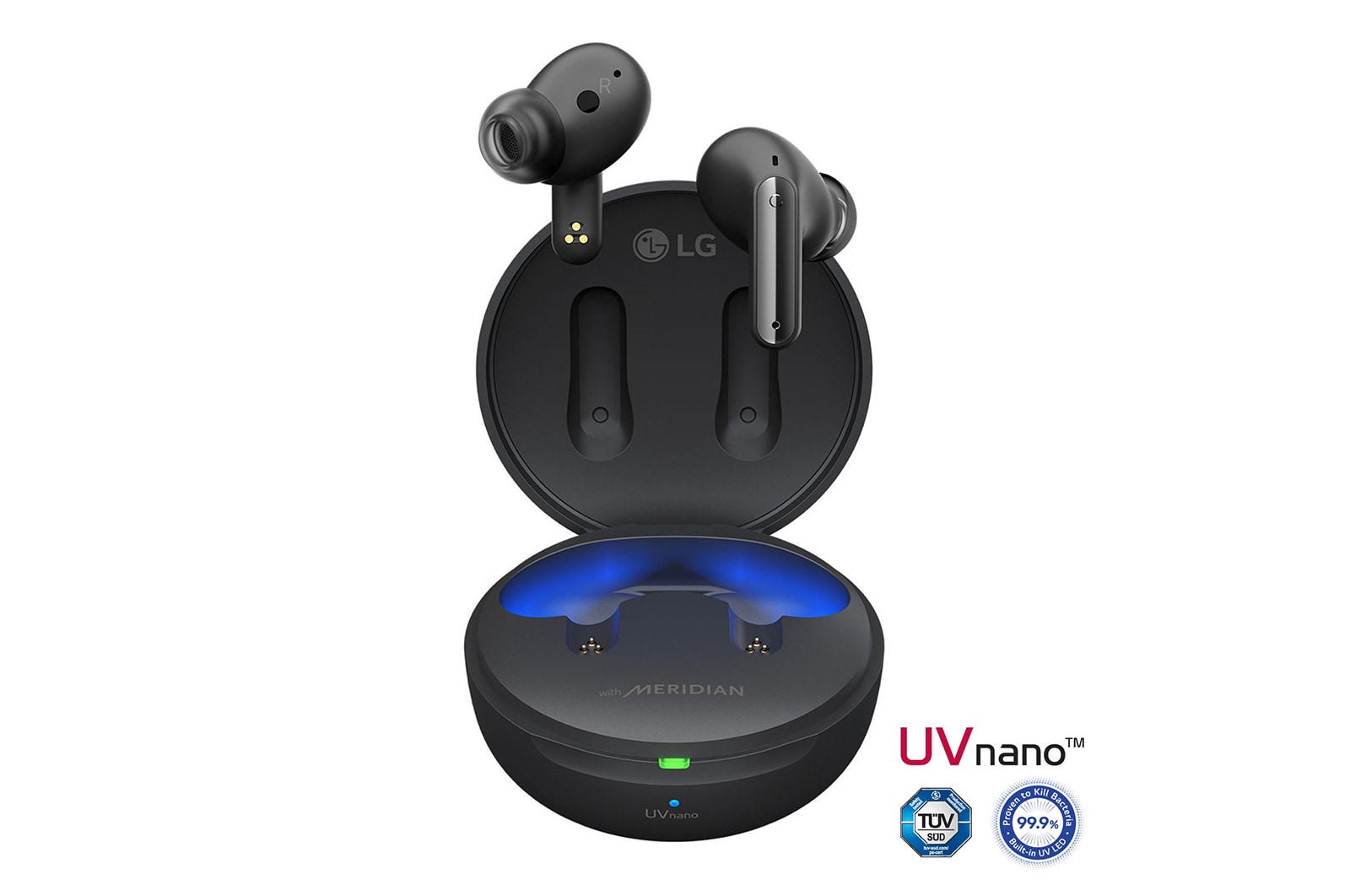 LG TONE Free UFP8 - Enhanced Active Noise Cancelling True Wireless Bluetooth UVnano Earbuds, TONE-UFP8