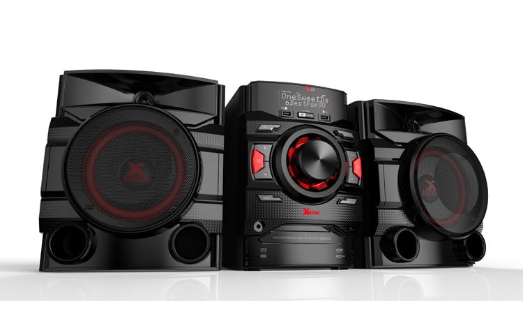 LG 350W LG XBOOM CM4441 Home Audio System with Auto DJ, Bass Blast, and Bluetooth™, CM4441