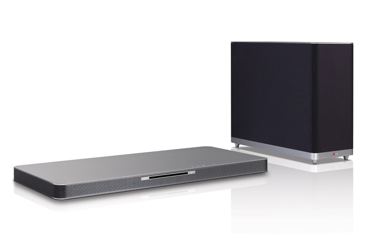 LG 4.1 Ch 320W SoundPlate™ with LG Smart & 3D Blu-ray Disc™ Playback, LAB540