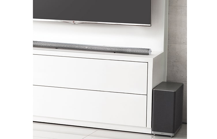 LG MUSIC flow HS6 Smart Hi-Fi Audio Wireless Multi-room Soundbar, LAS650M