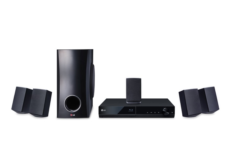 LG 5.1CH 330W 3D BLU-RAY™ HOME CINEMA SYSTEM WITH 4 SATELLITE SPEAKERS, BH4030S