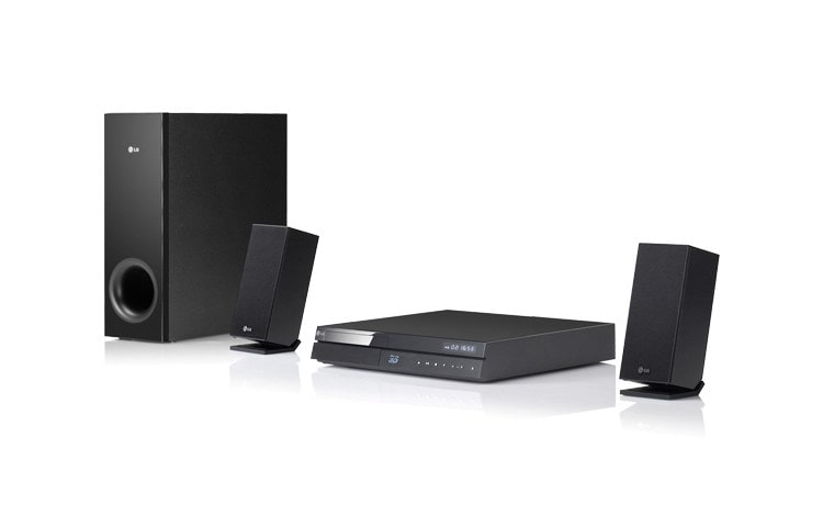 LG 3D Blu-Ray Disc™ Home Cinema System with LG Smart TV (2.1 Channel, 2 Satellite), BH6220C