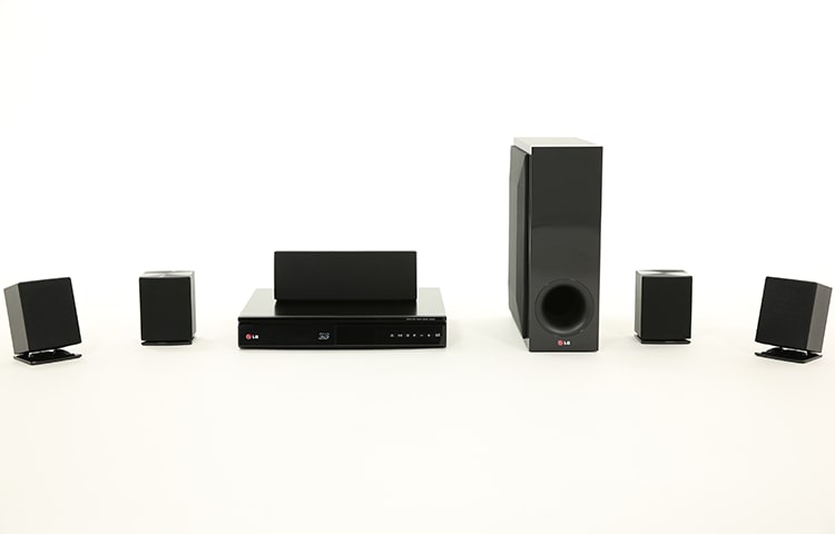 LG 5.1CH 1000W 3D BLU-RAY™ HOME CINEMA SYSTEM WITH 4 SATELLITE SPEAKERS, BH6230S