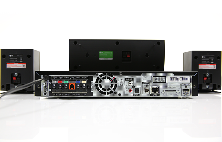 LG 5.1CH 1000W 3D BLU-RAY™ HOME CINEMA SYSTEM WITH 4 SATELLITE SPEAKERS, BH6230S