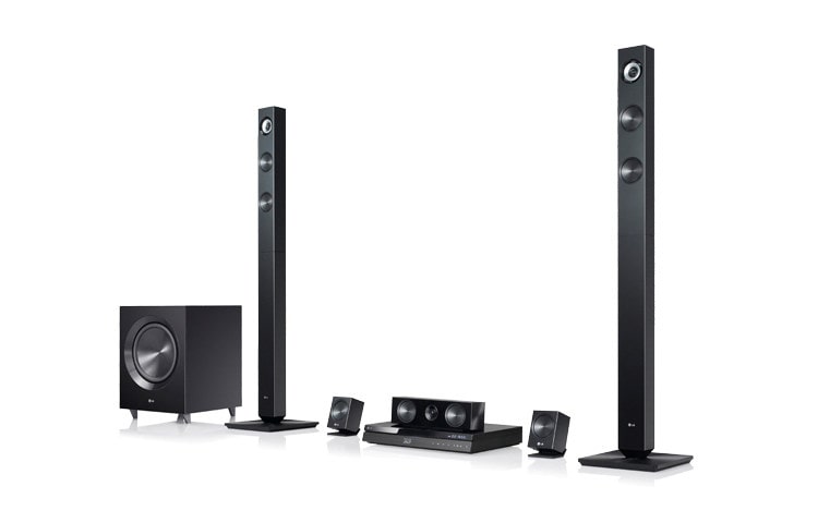 LG 3D Blu-ray Disc™ Home Cinema System with LG Smart TV (5.1 Channel), BH7420P