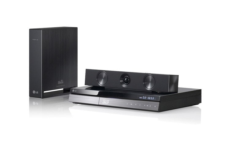 LG 3D Sound Zooming -Blu-ray Disc™ 9.1 Home Cinema System with LG Smart TV and Wireless Speakers, BH9520TW